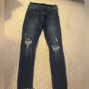 Lucky brand ripped jeans